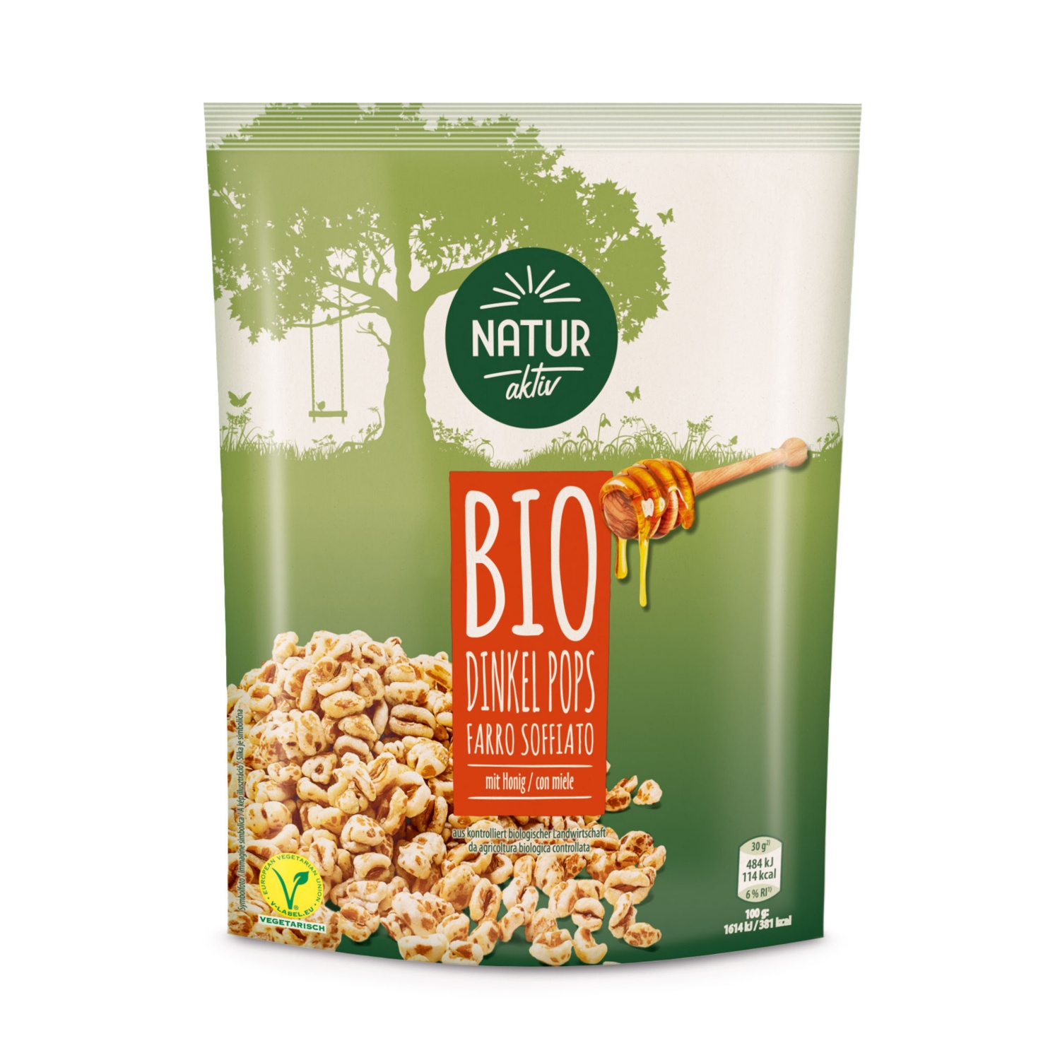 NATUR AKTIV Farro soffiato BIO