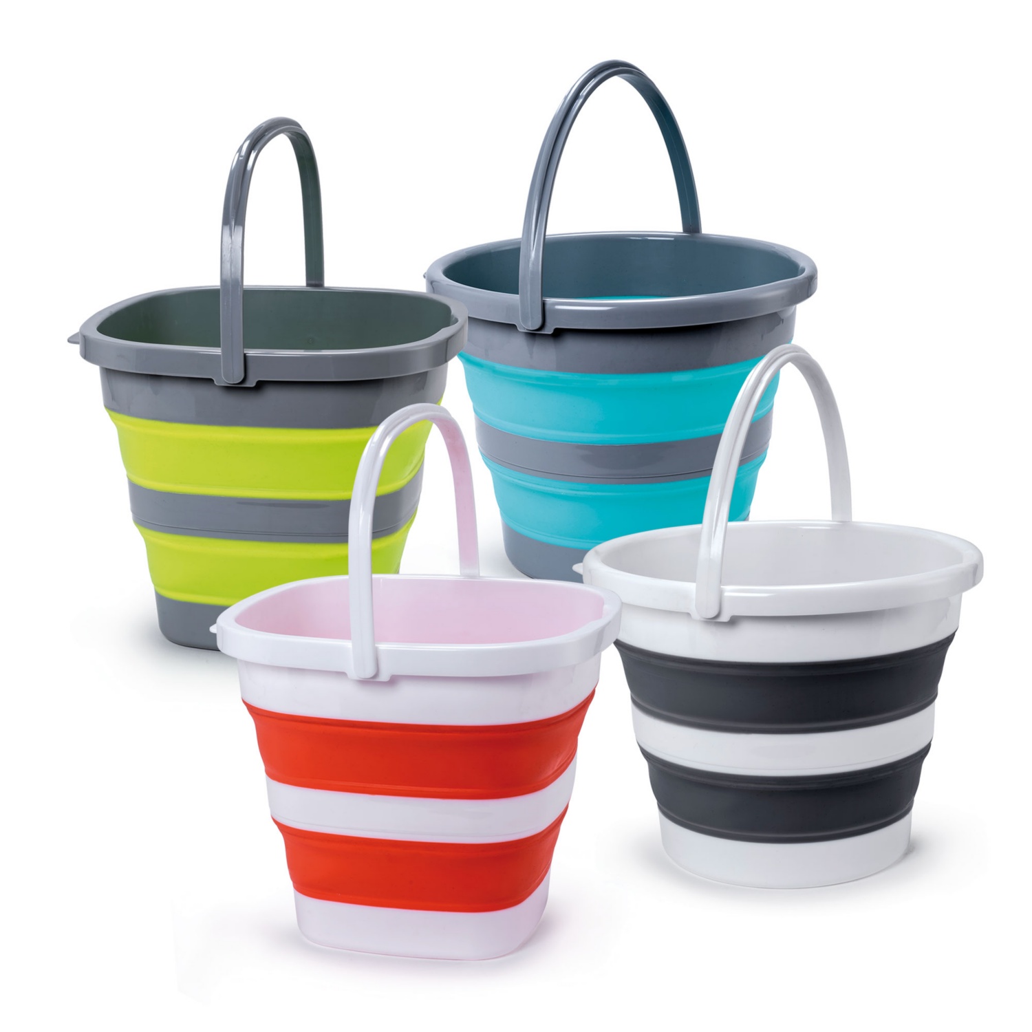 EASYHOME Eimer faltbar, 10 l