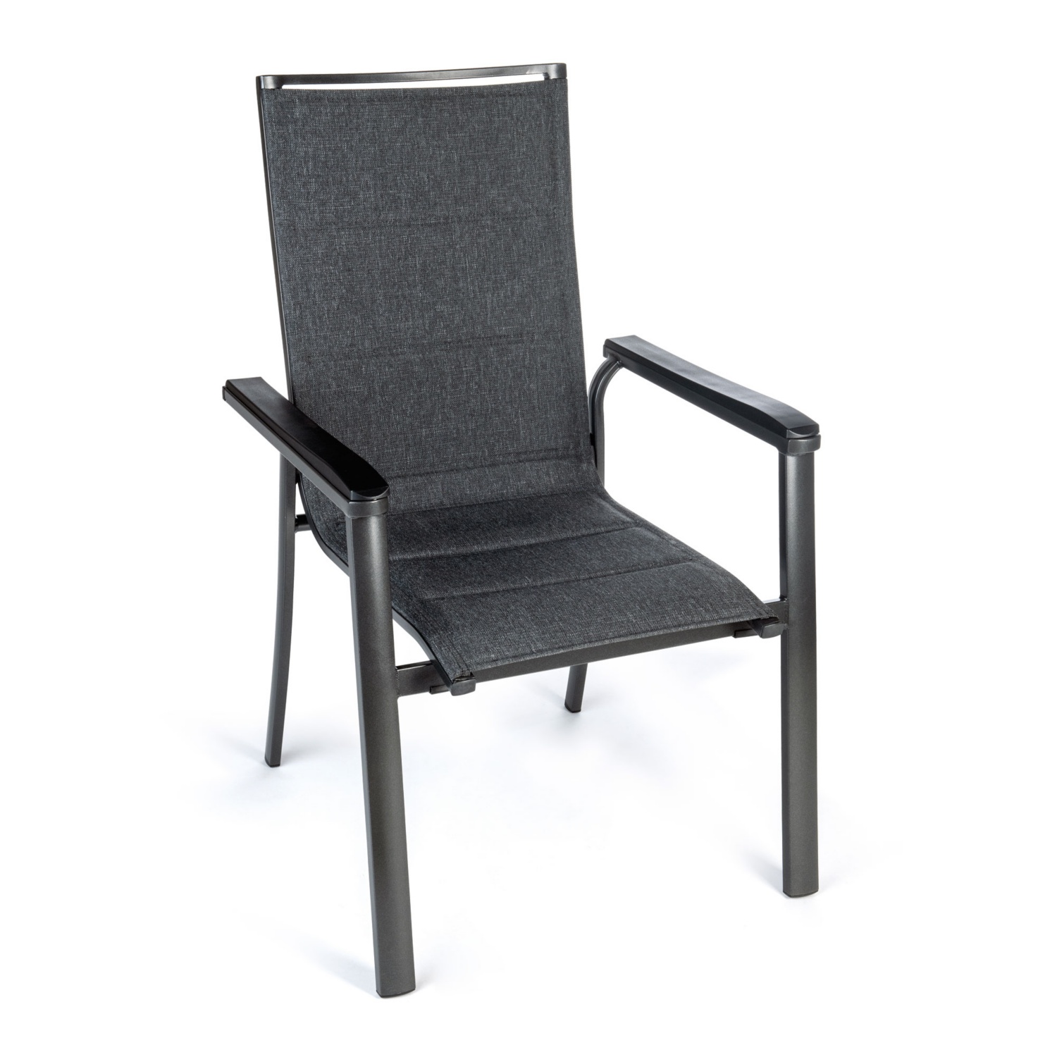 GARDENLINE AluStapelstuhl, Anthrazit HOFER