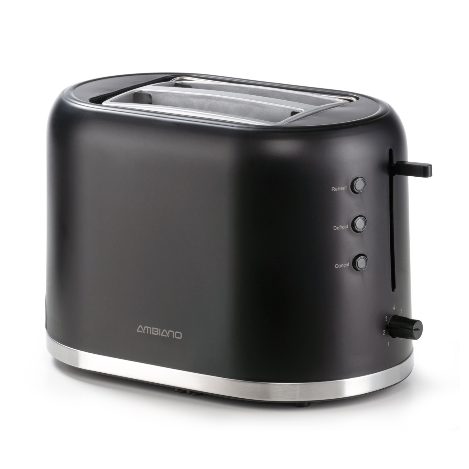 AMBIANO Toaster, Schwarz HOFER