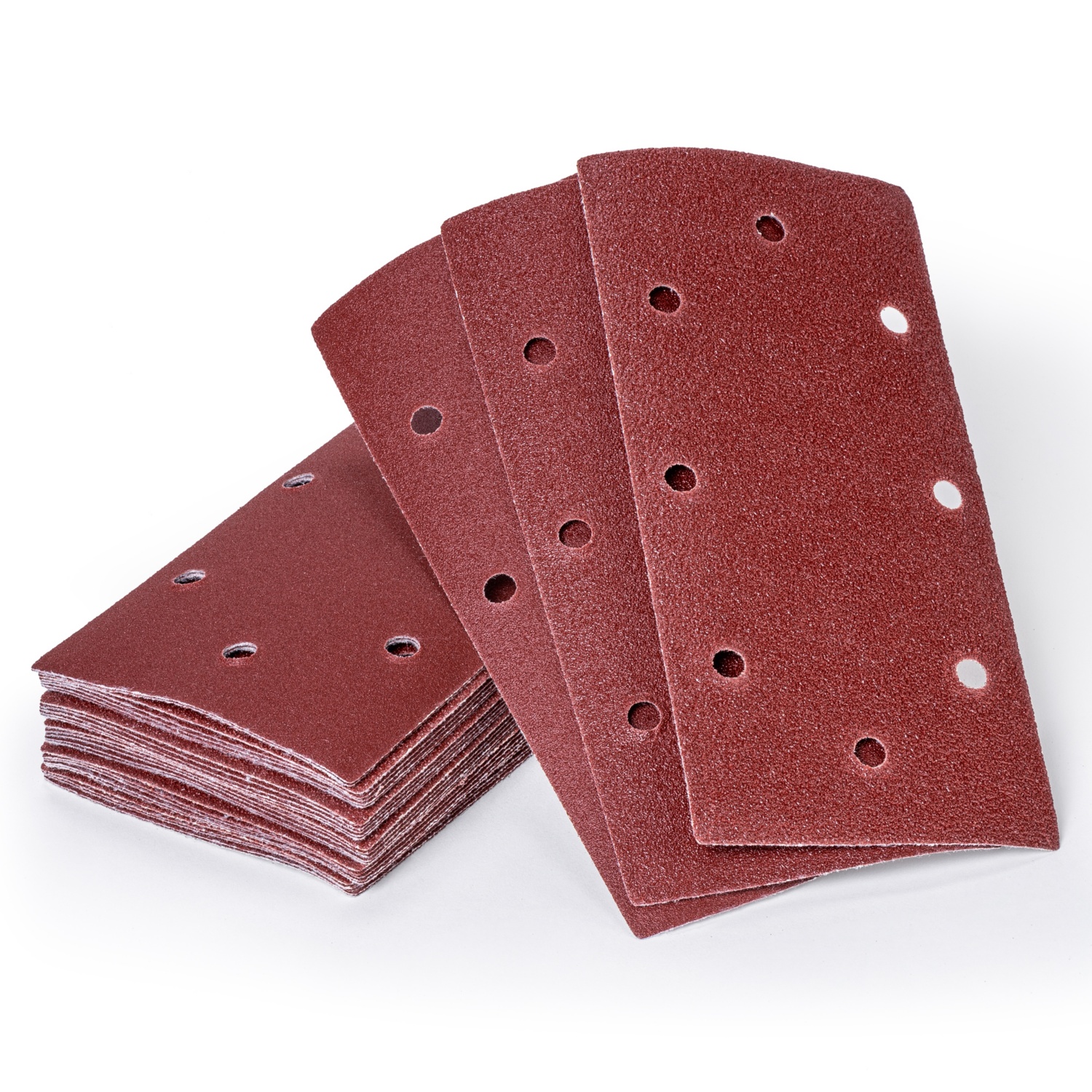 Feegow Schleifblätter 225x115mm - Quadratische Schleifpads Mit 10 Löchern