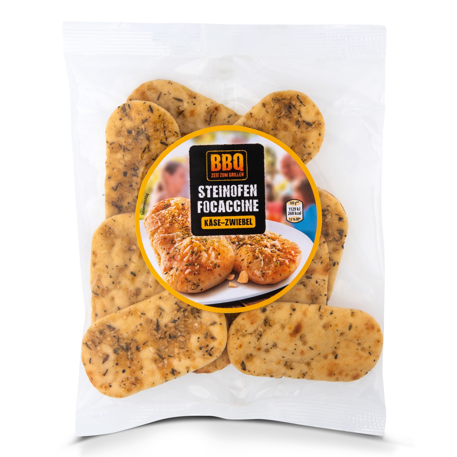 BBQ Steinofen Focaccine, Käse