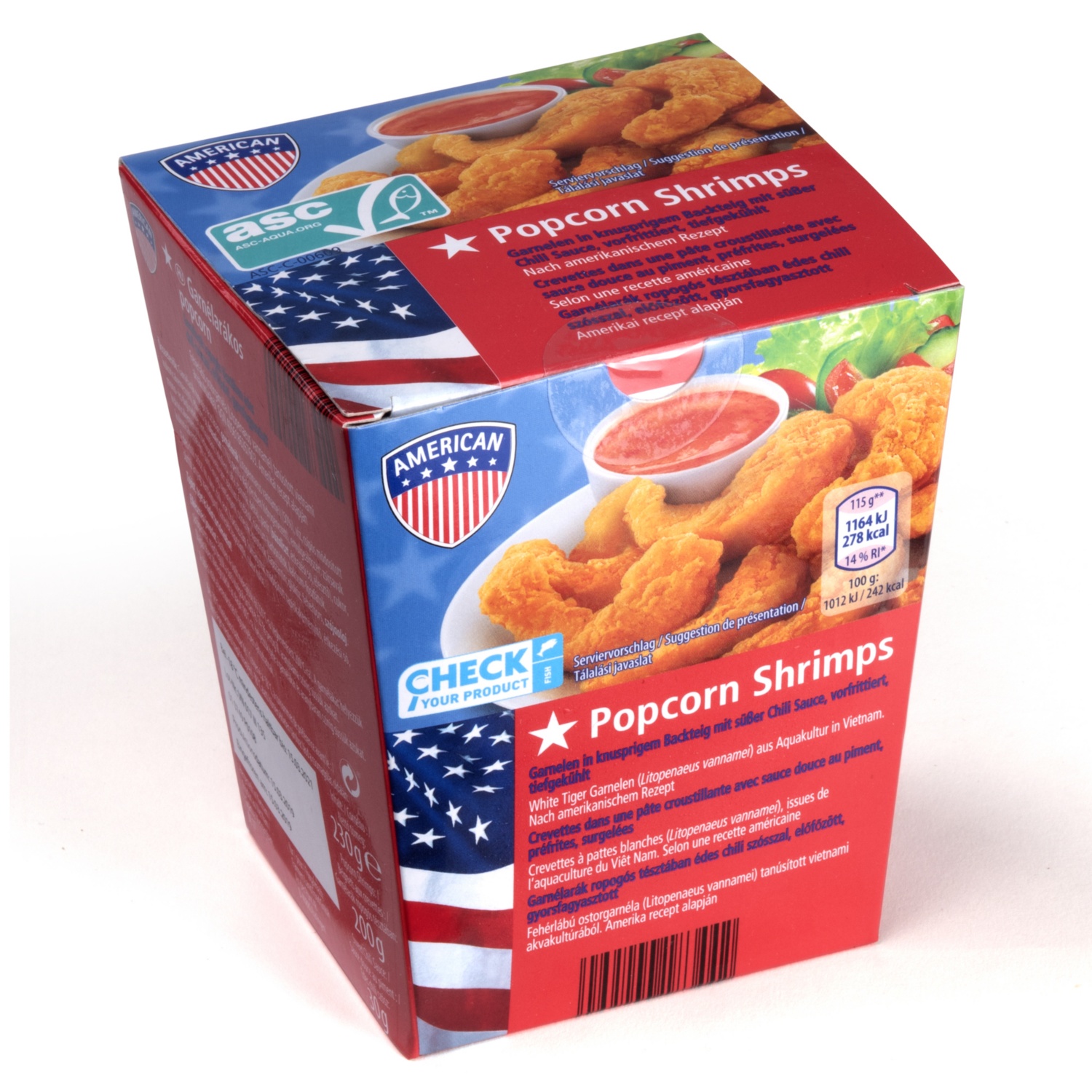 AMERICAN ASC Popcorn Shrimps
