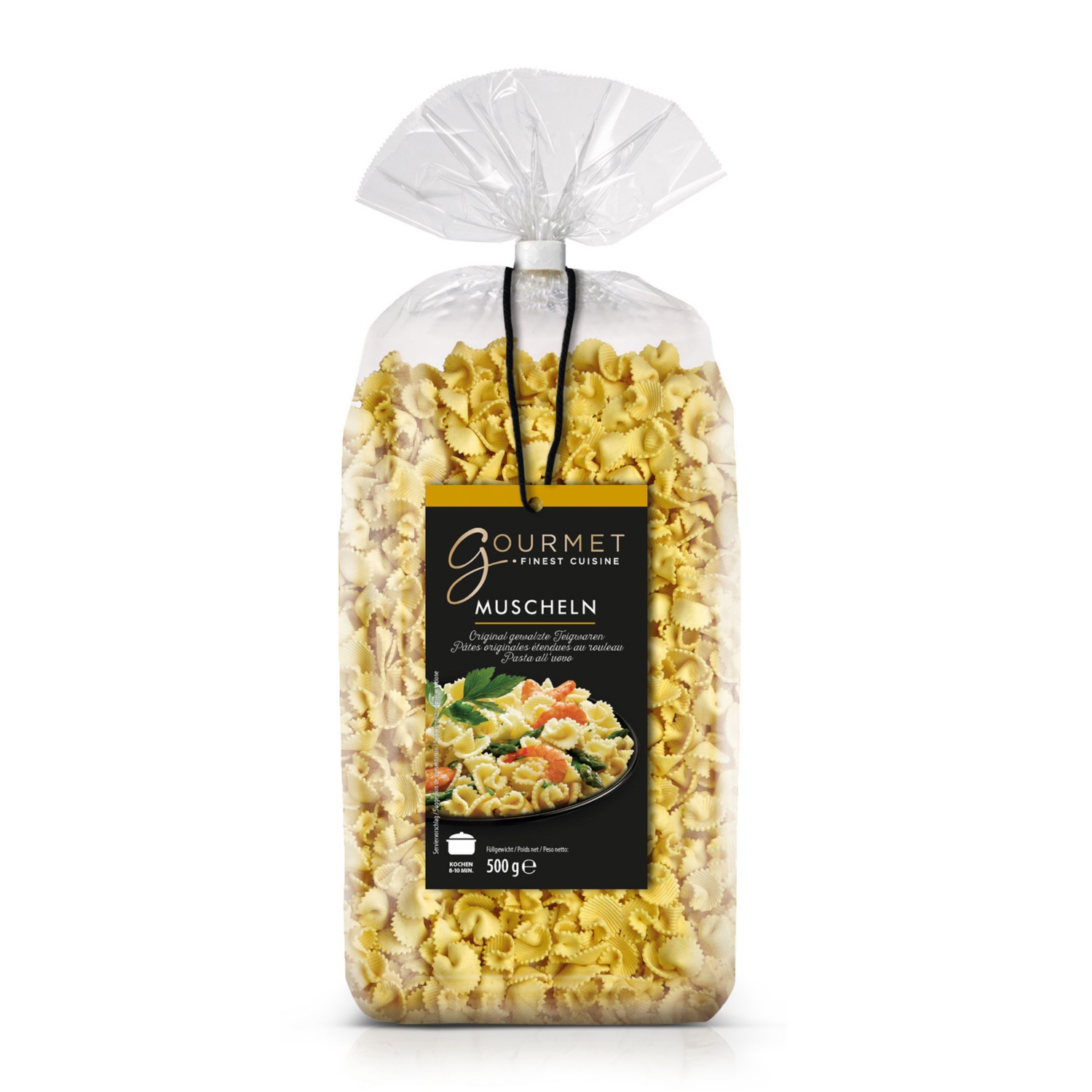 GOURMET Premium Nudeln gewalzt, Muscheln