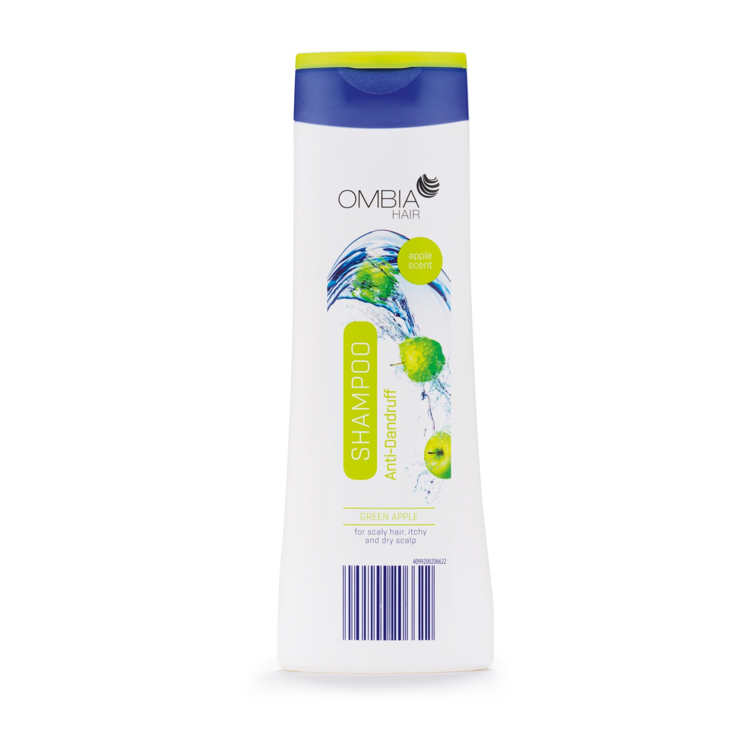 OMBIA HAIR Anti Schuppen Shampoo, Green Apple