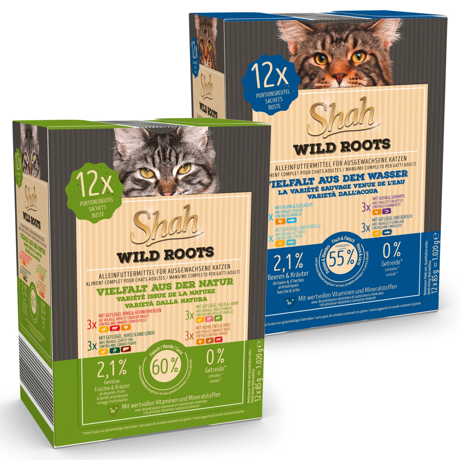 SHAH EXCELLENTS Wild Roots Katzenfutter