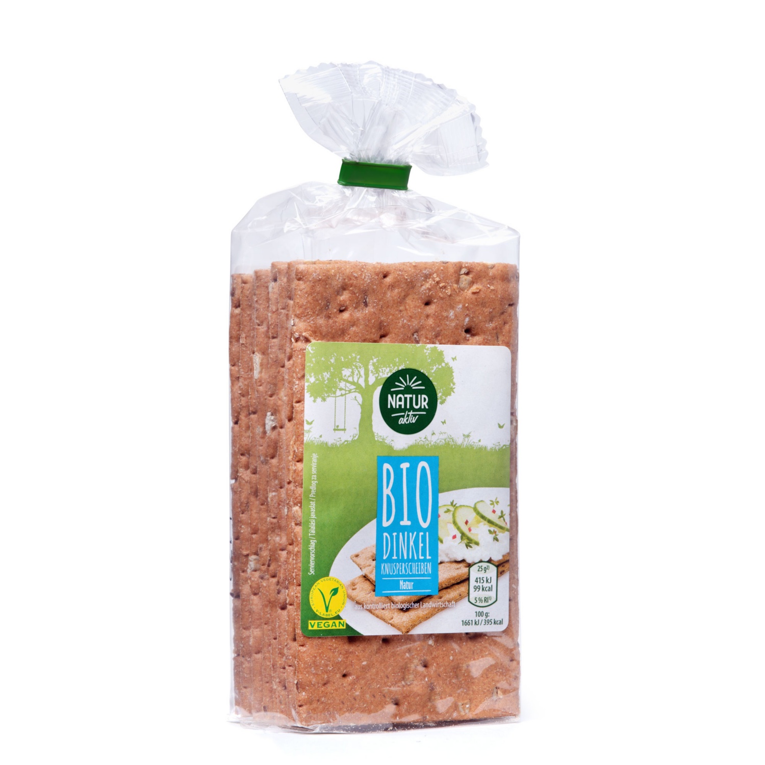 NATUR AKTIV BIO-Gourmet Knusperscheiben, Dinkel Natur