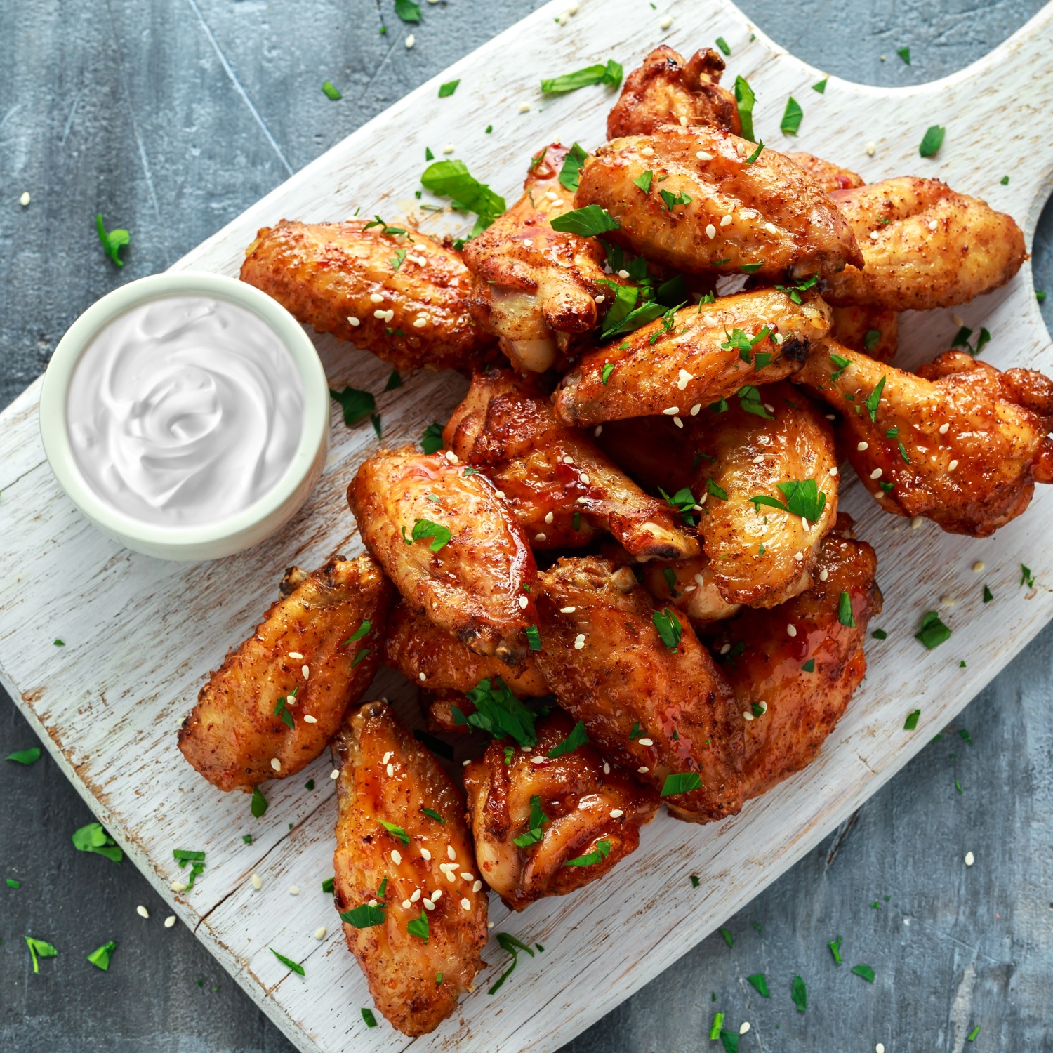 Chicken Wings mit CheeseCream und CranberryReis ALDI Rezeptwelt