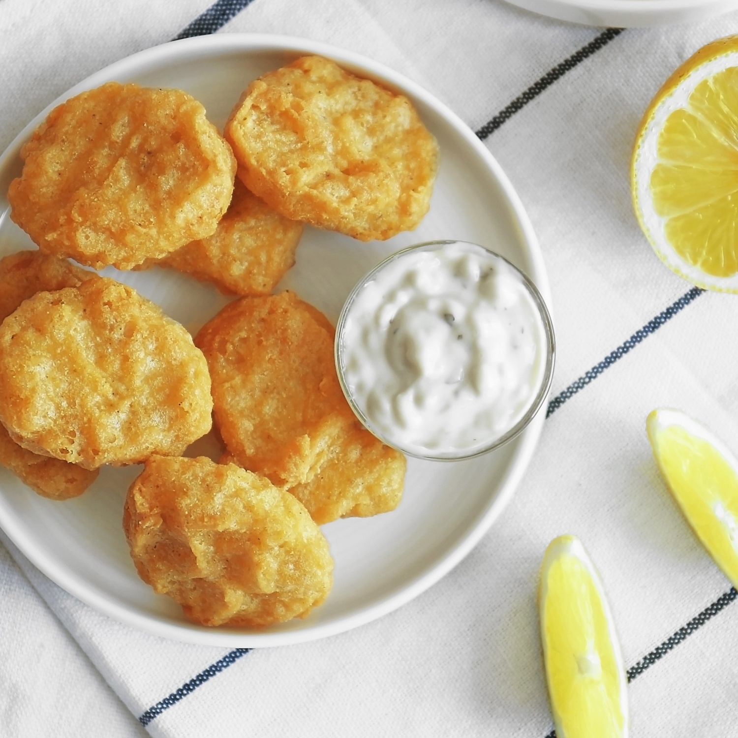 Knusprige Fischnuggets