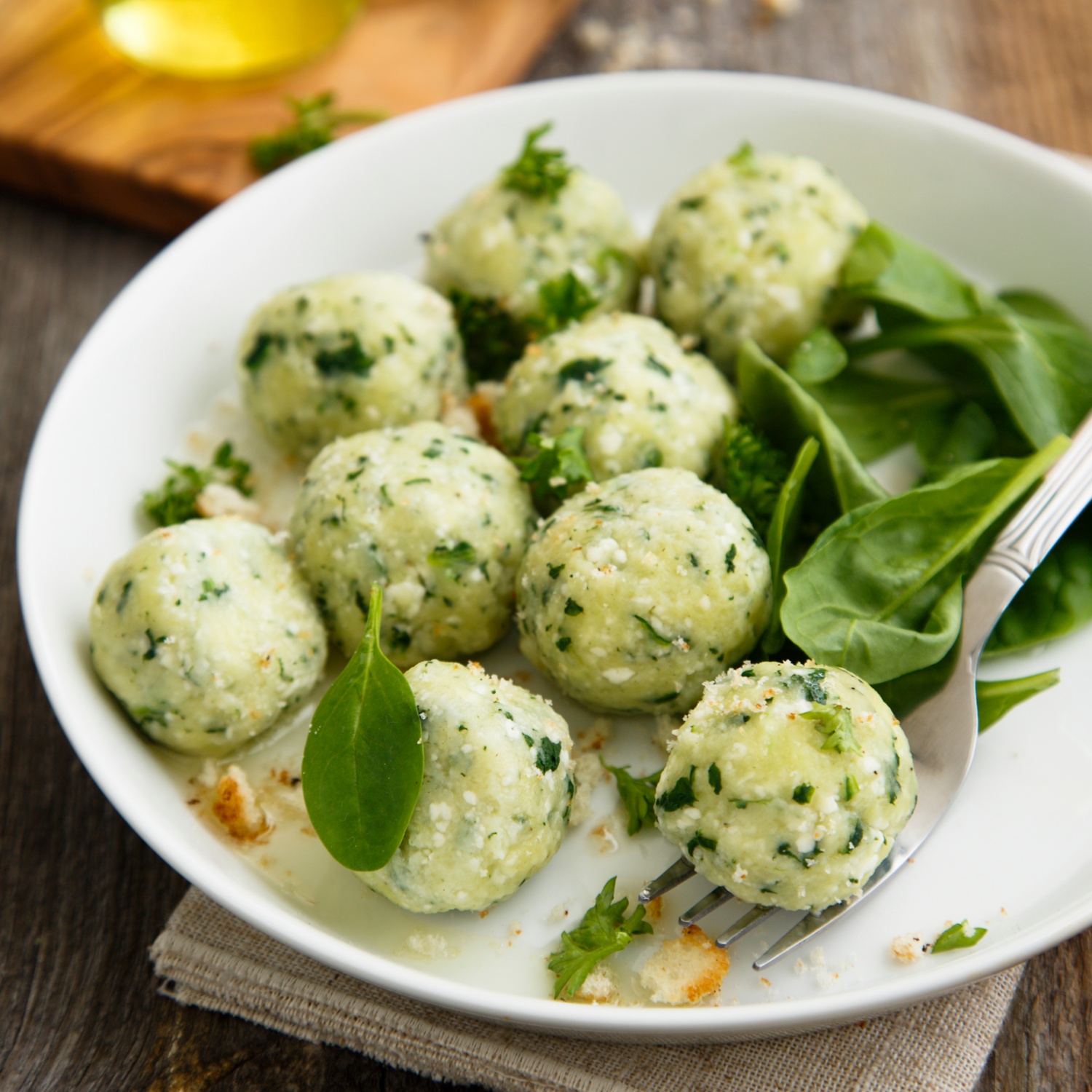 Spinatknödel mit Parmesan | ALDI Rezeptwelt