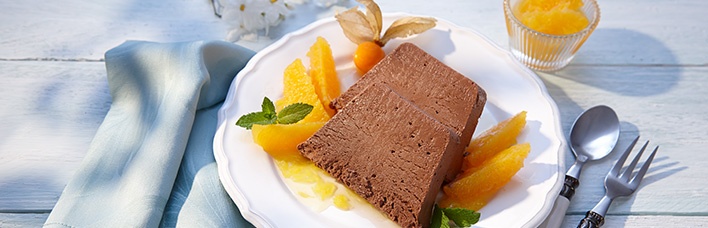 Schokoladen Parfait Mit Orangenkompott Aldi Rezeptwelt