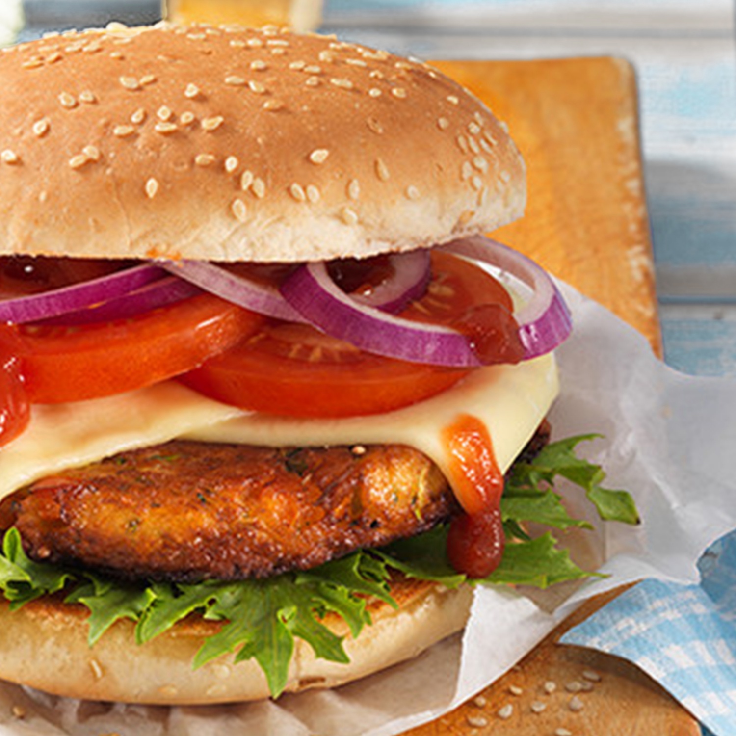 Vegetarischer Zucchini-Burger | ALDI Rezeptwelt