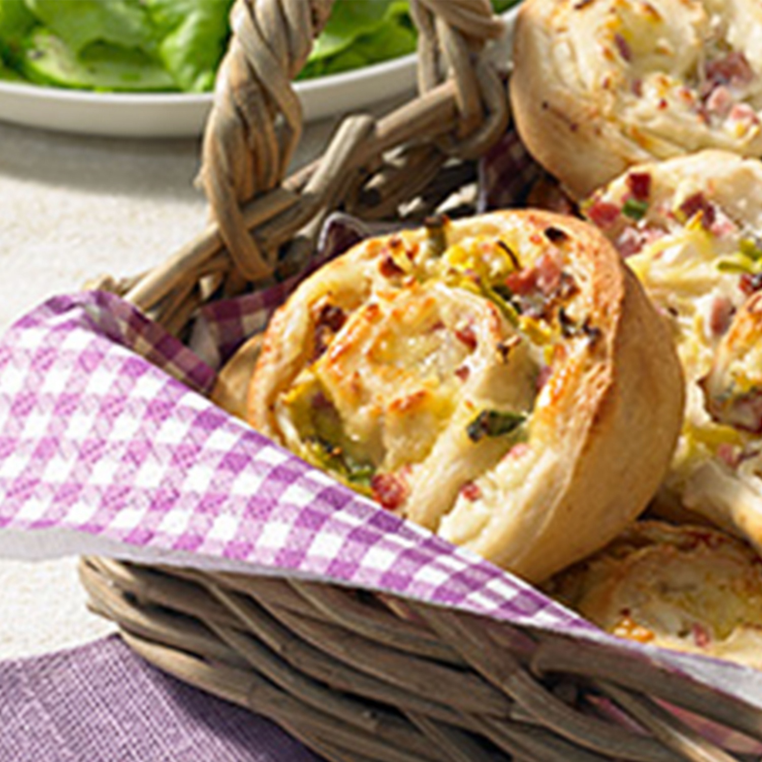 Flammkuchen Schnecken ALDI Rezeptwelt