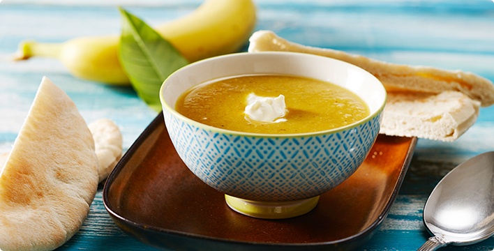 Indische Bananen-Curry-Suppe | ALDI Rezeptwelt