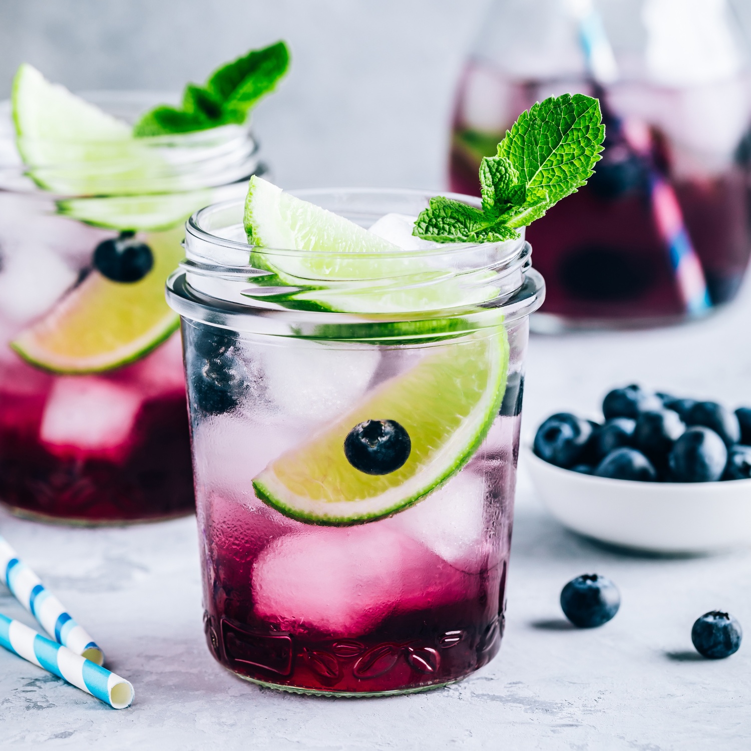 Virgin Blaubeer Mojito Aldi Rezeptwelt