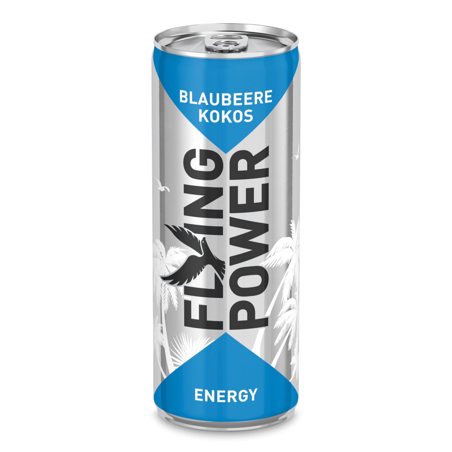 FLYING POWER Energy Drink, Kokos-Blaubeere