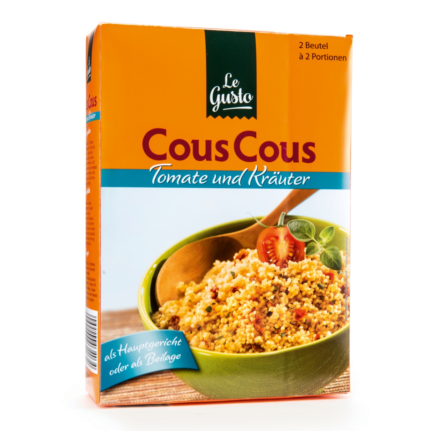LE GUSTO Cous Cous, Tomate und Kräuter