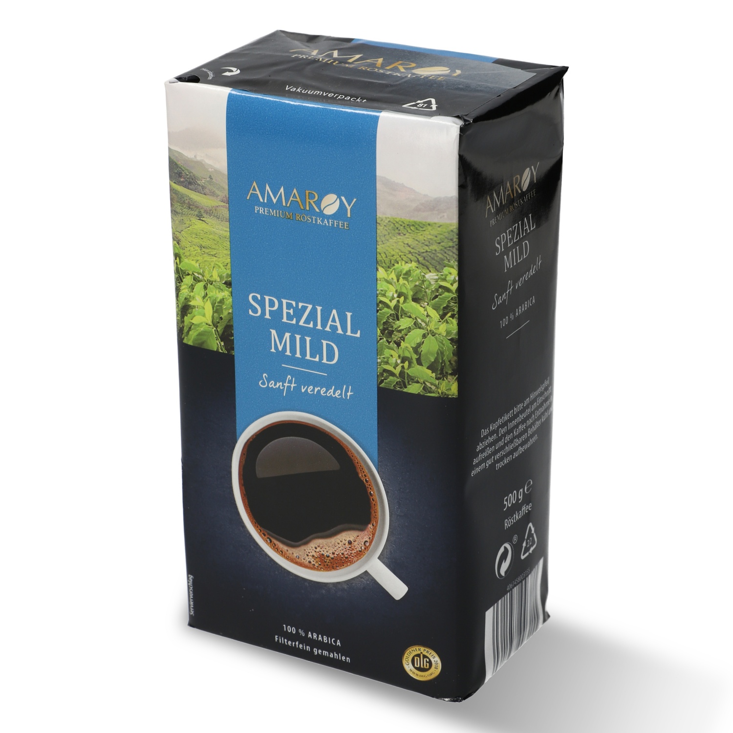 Amaroy Premium Rostkaffee Spezial Mild 500g Aldi Sud