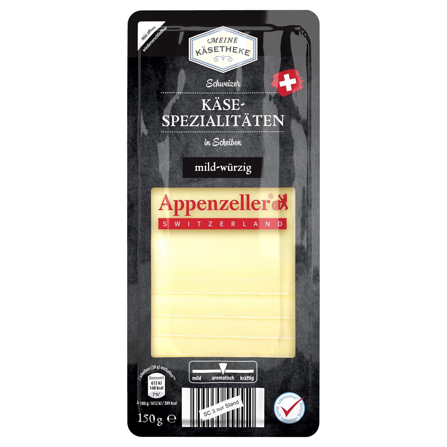 MEINE KÄSETHEKE Schweizer Käse 150 g