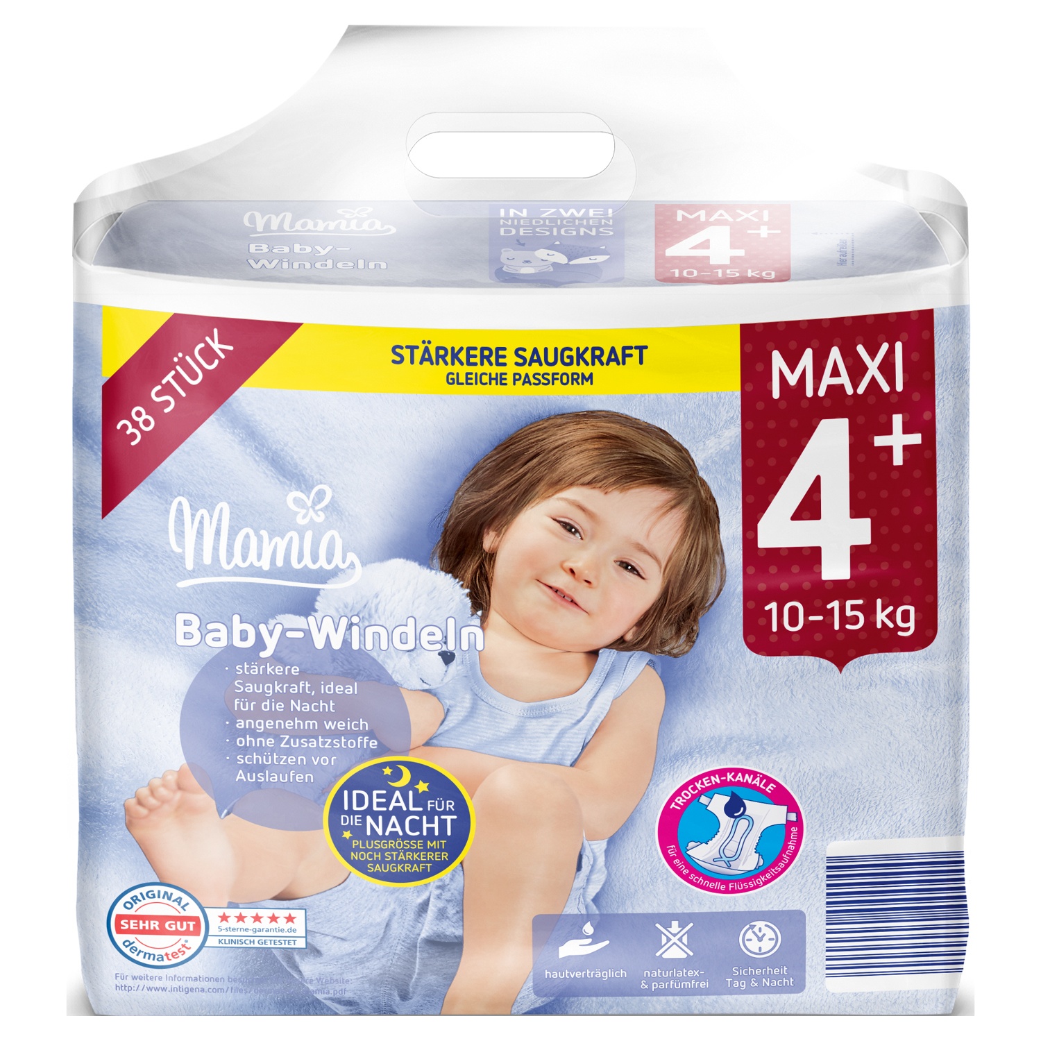 Mamia Baby Windeln Maxi 4 38 Stuck Aldi Sud