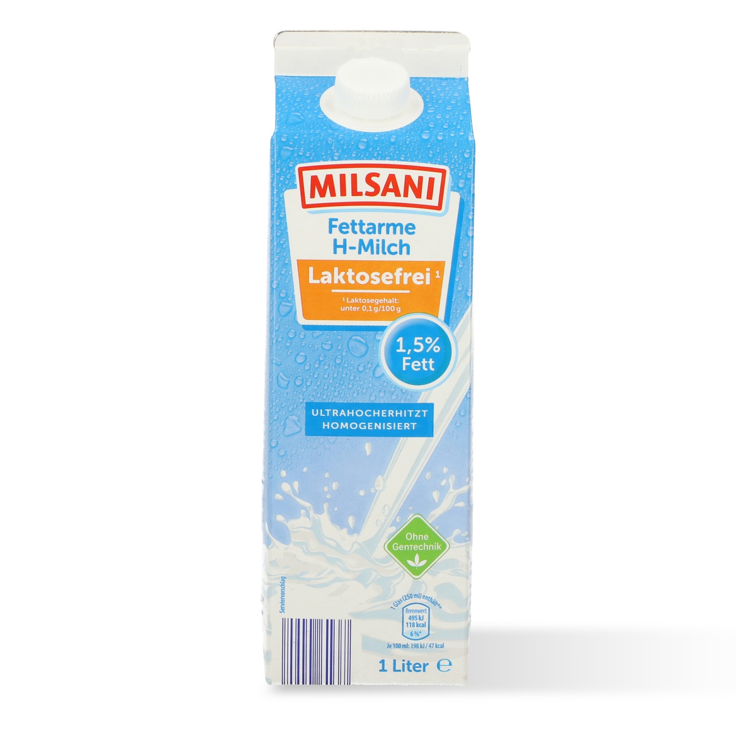 Milsani Fettarme H Milch Laktosefrei 1 5 Fett 1l Aldi Sud