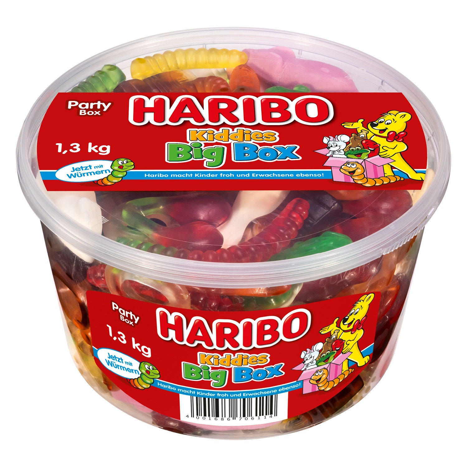 Haribo Kiddies Big Box Party Box 1 3 Kg Aldi Sud