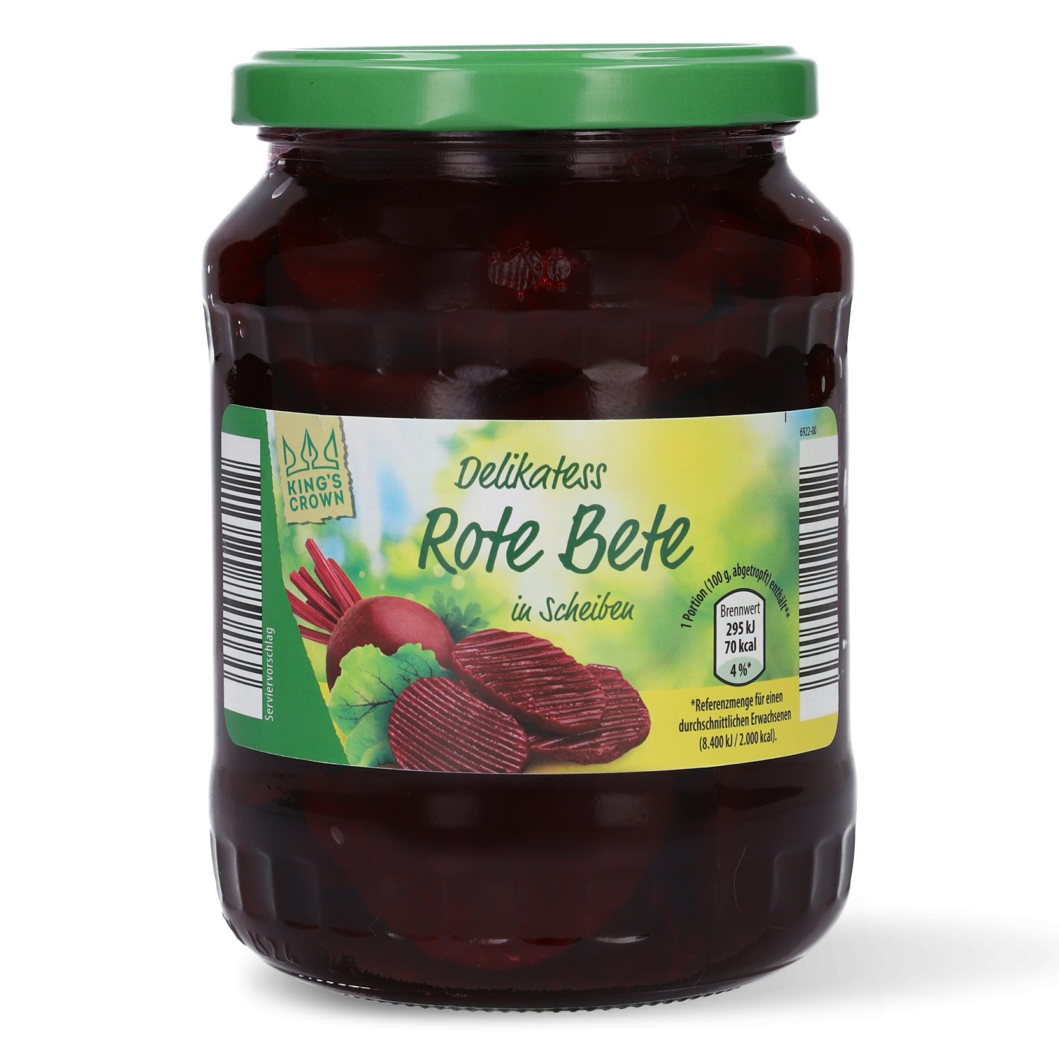 Delikatess Rote Bete in Scheiben 670g ALDI SÜD