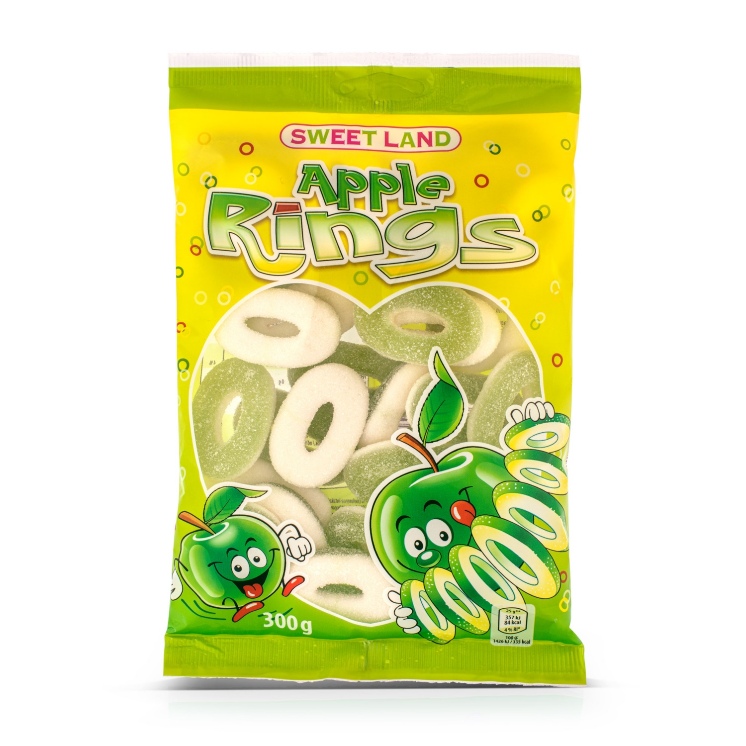 SWEET LAND Fruchtgummi, Apfelringe
