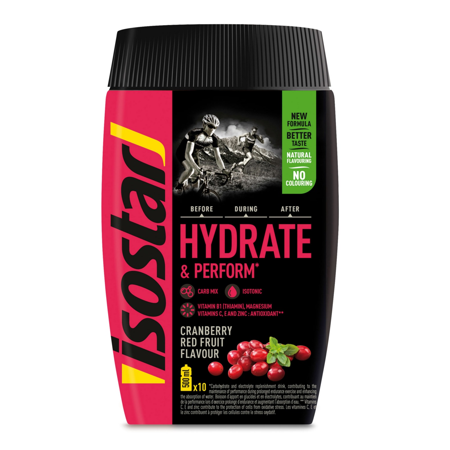 ISOSTAR Hydrate & Perform Pulver, Cranberry