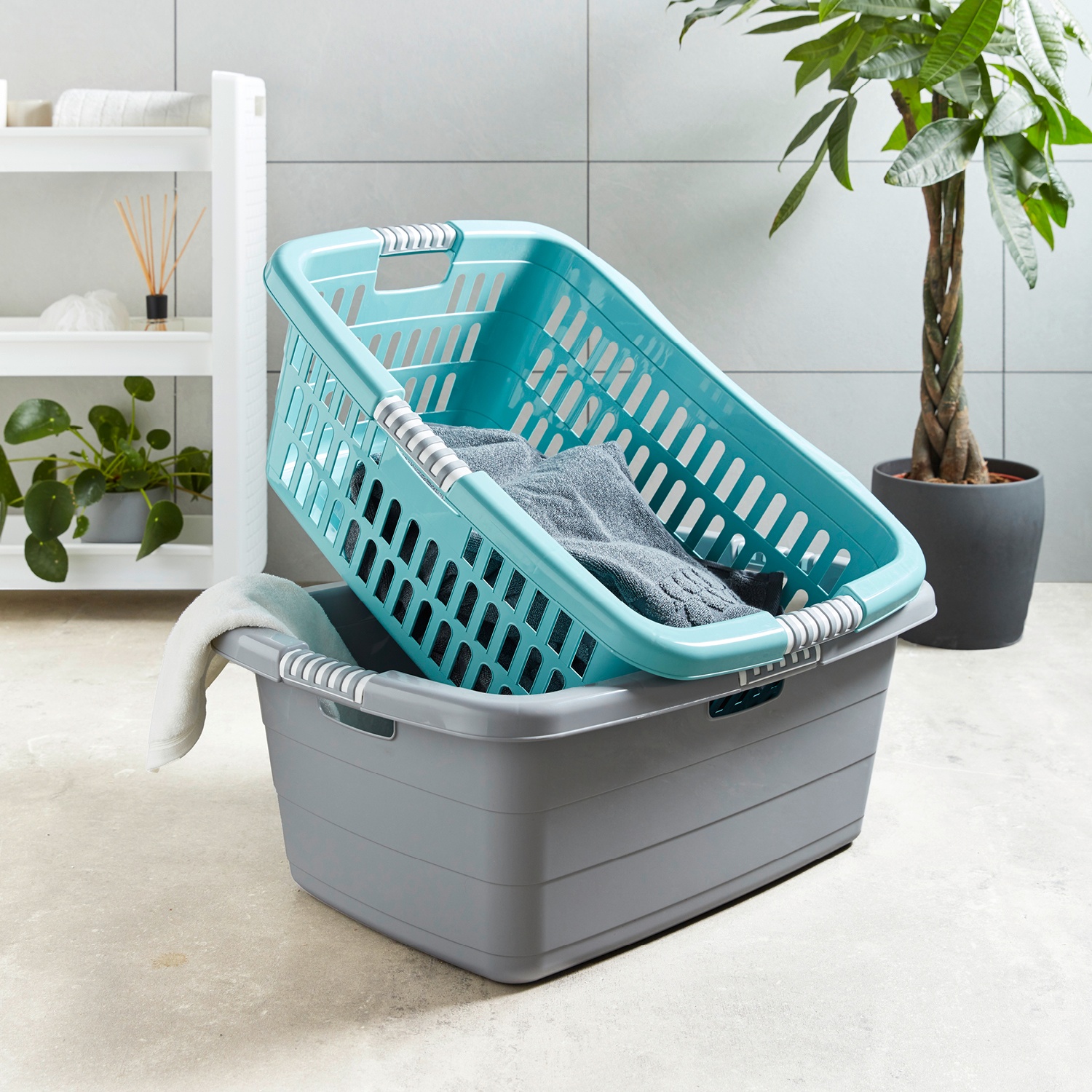 EASY HOME® Wäschekorb/ wanne ALDI SÜD