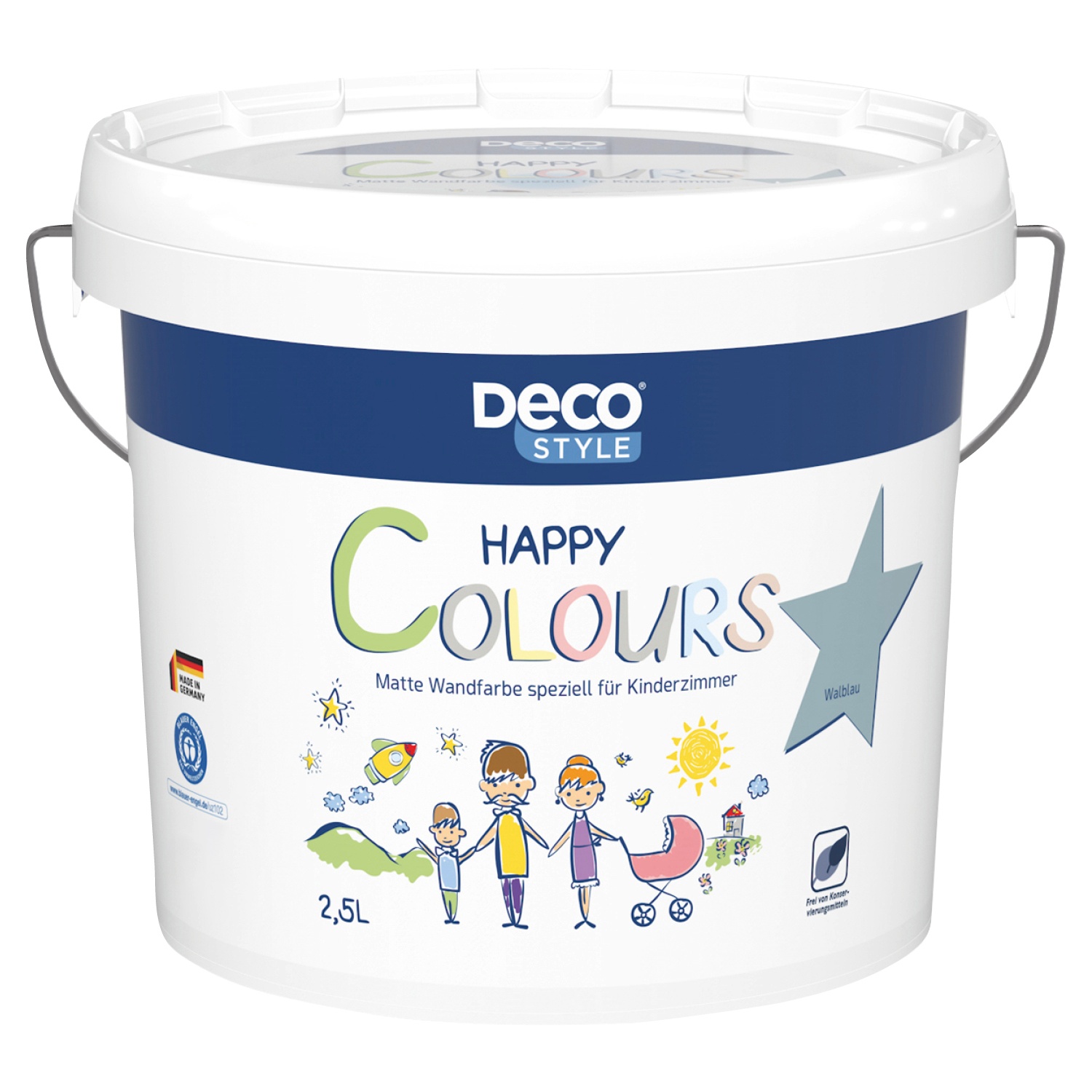 Deco Style Wandfarbe Happy Colours Im 2 5l Aldi Sud