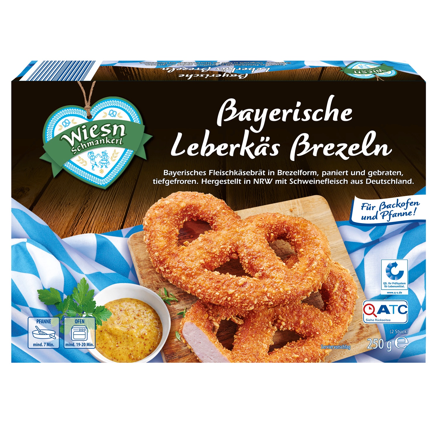 Wiesn Schmankerl Bayerische Leberkas Brezln 250g Aldi Sud