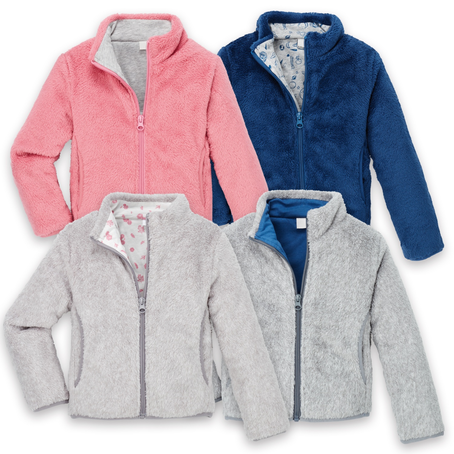 IMPIDIMPI Kleinkinder-Flauschjacke