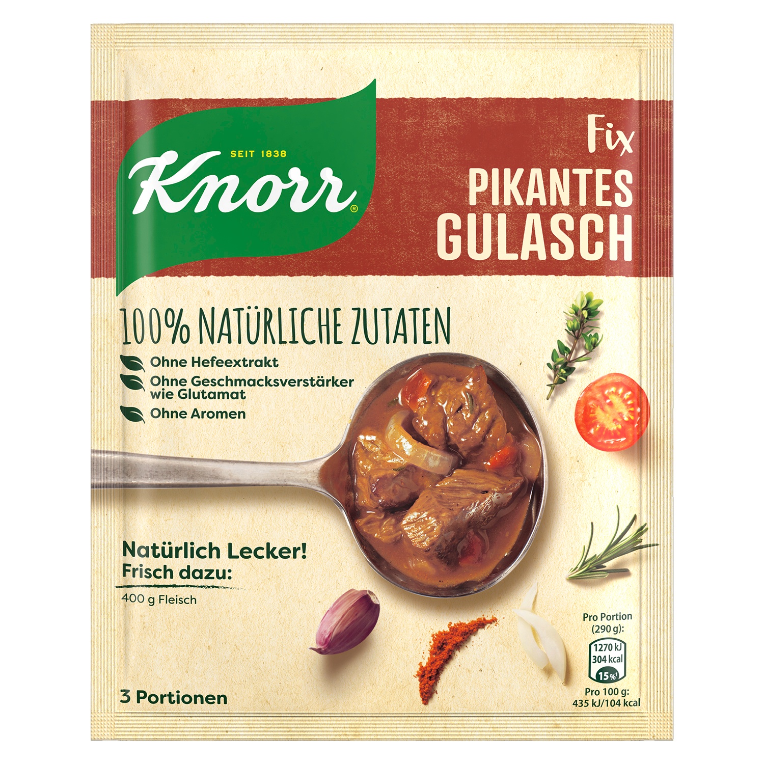 Knorr® Fix „Natürlich Lecker“ 63g