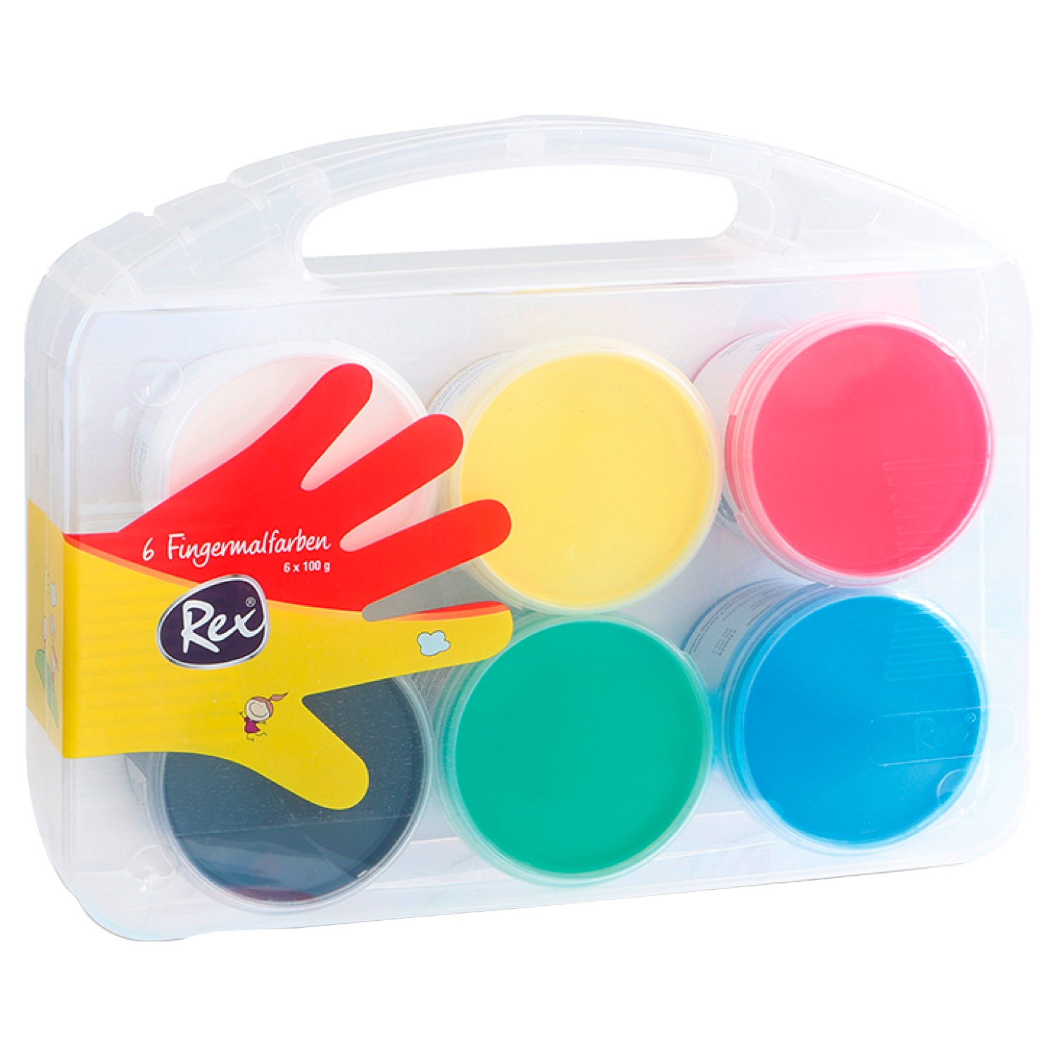 Rex® Fingermalfarben 600g