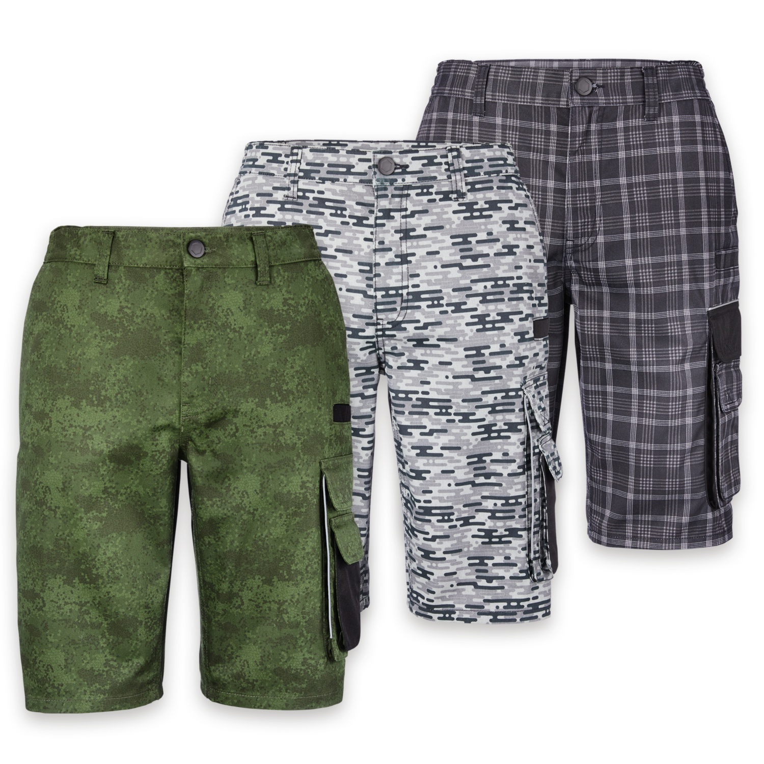 KING CRAFT FASHION Herren-Arbeitsshorts