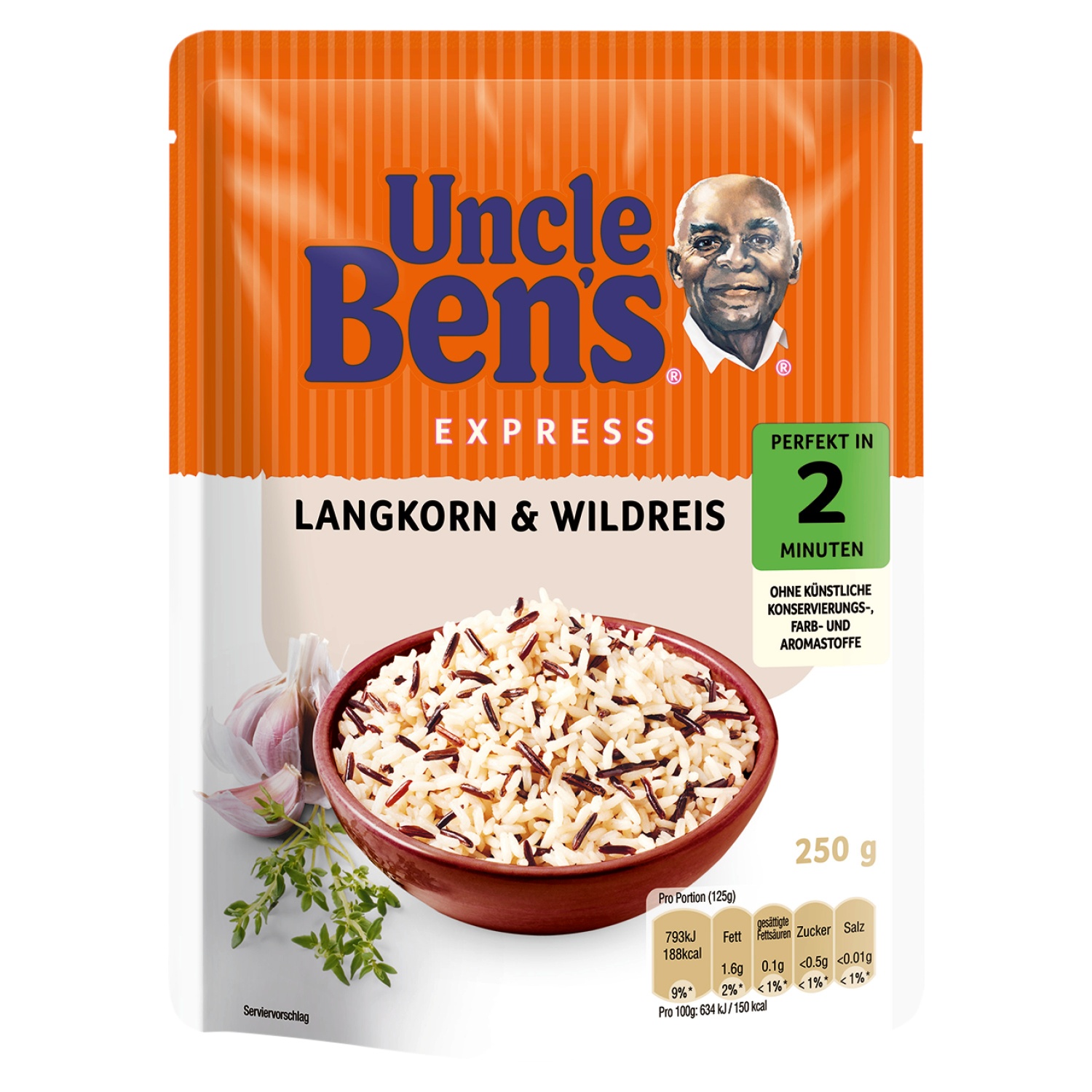Uncle Ben‘s Express Reis 250g