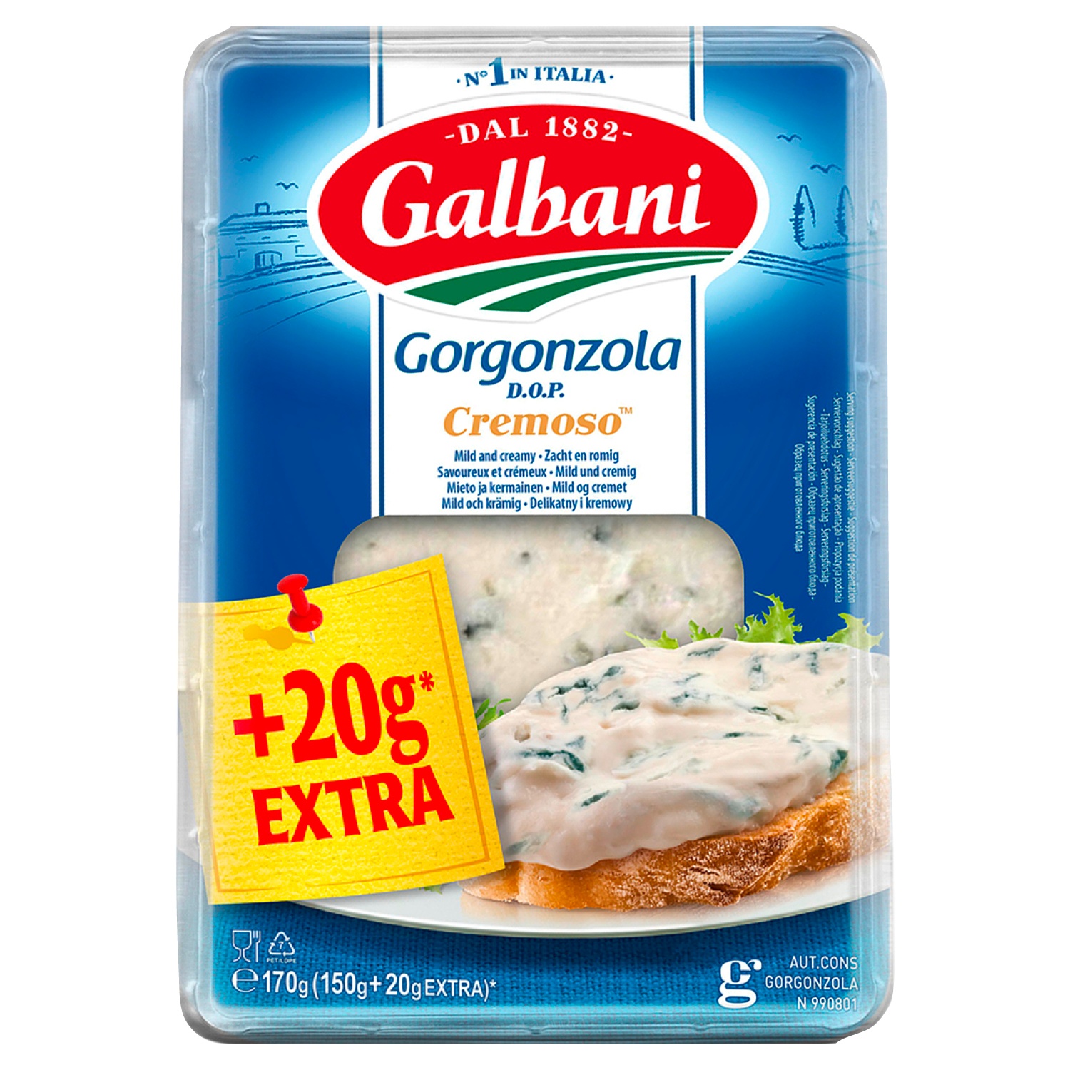 Galbani Gorgonzola Cremoso 170g