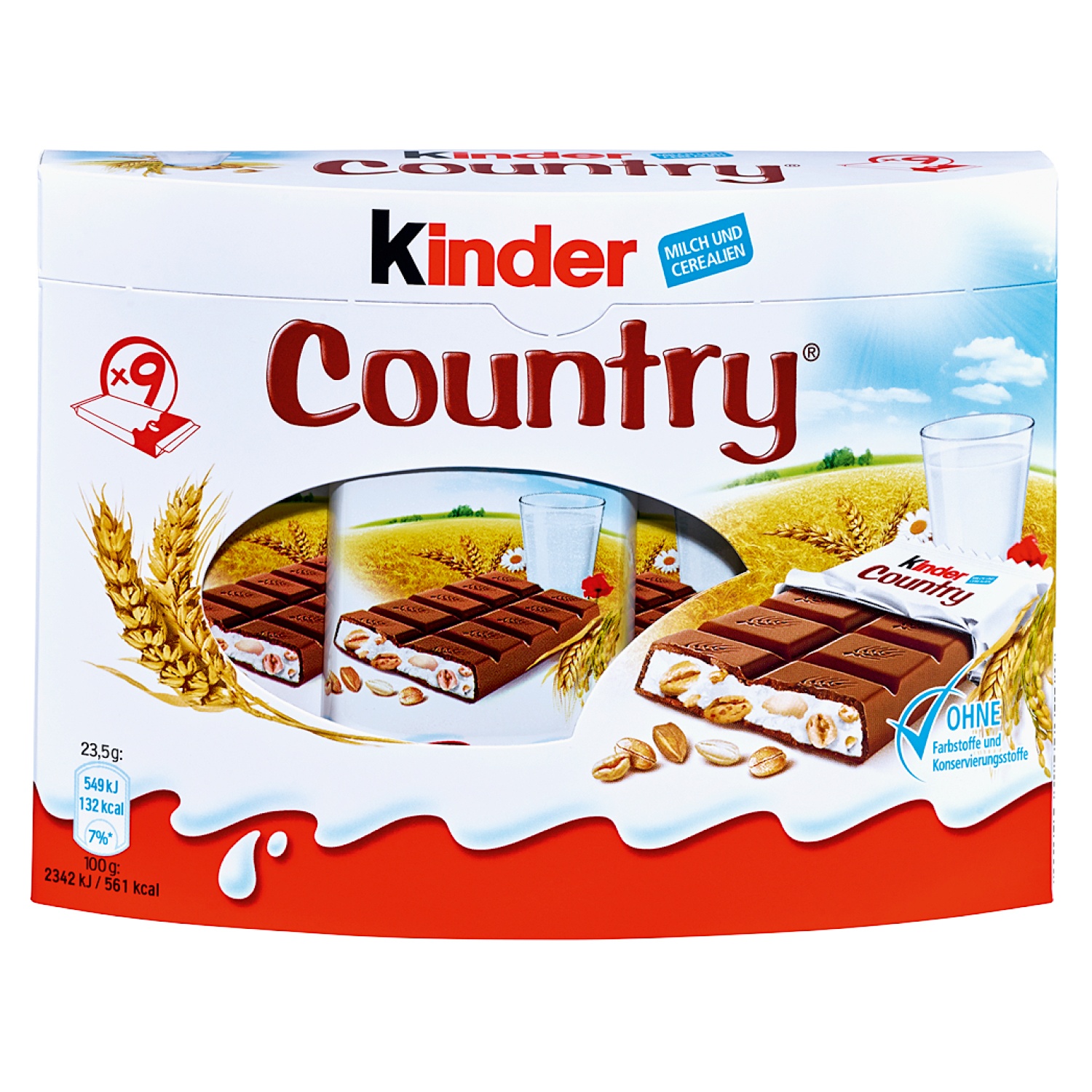 kinder Country 9x