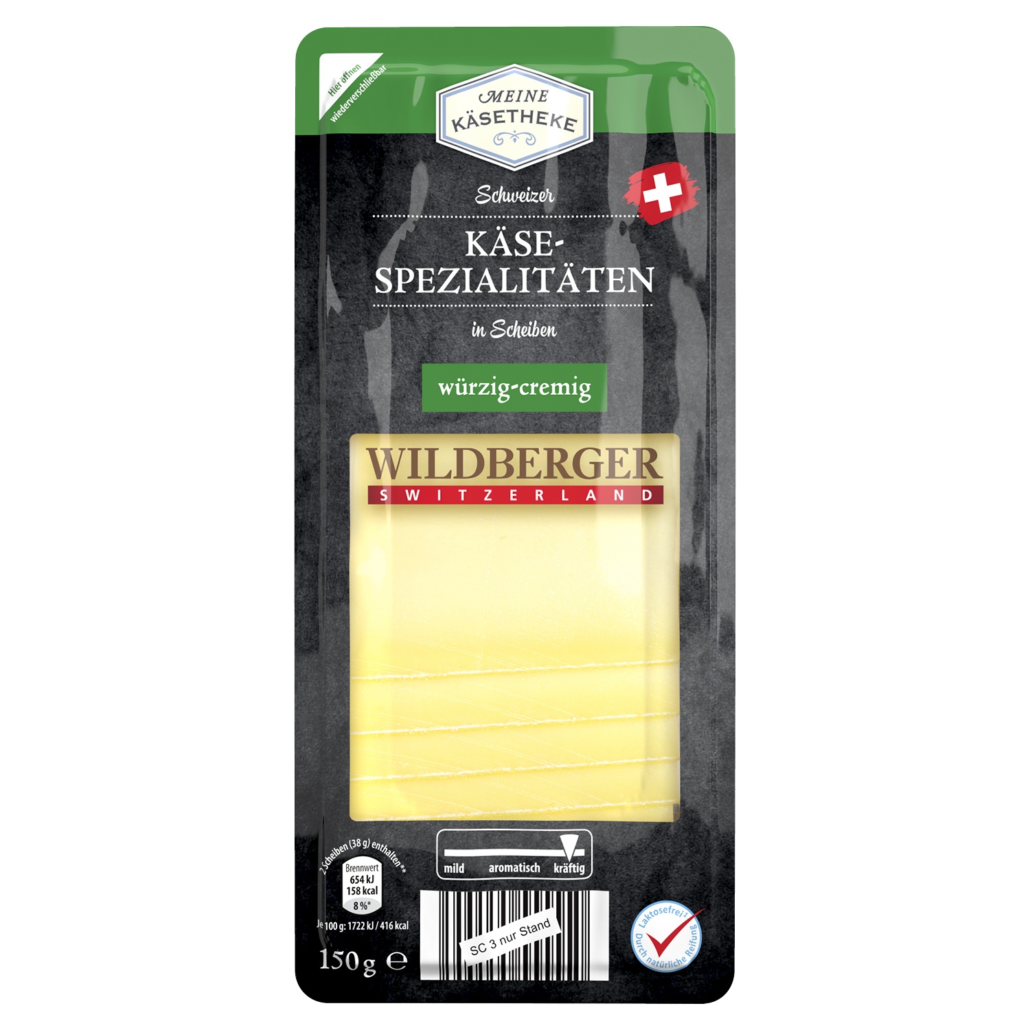 MEINE KÄSETHEKE Schweizer Käse 150 g