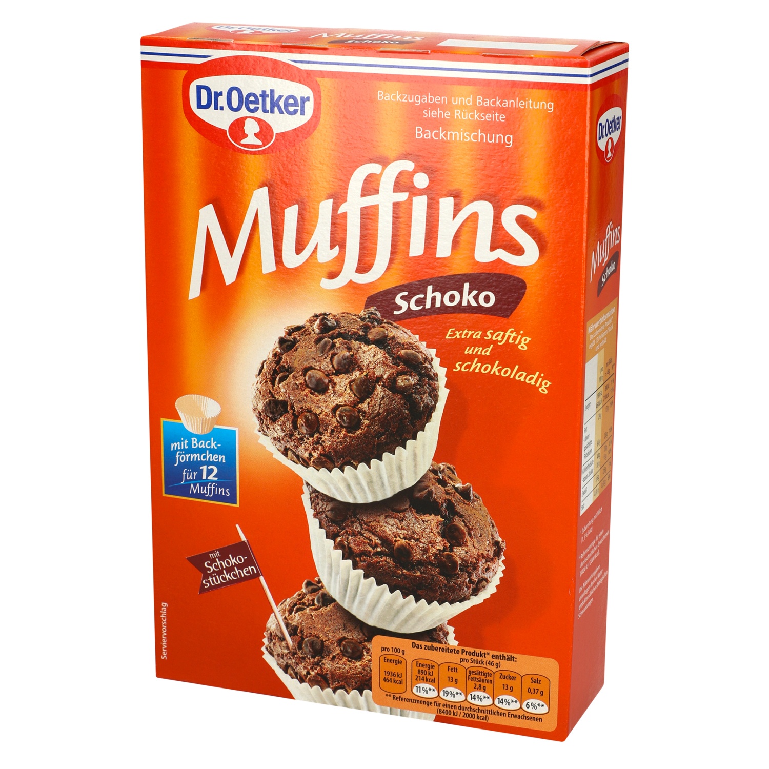 DR. OETKER Backmischung Muffins 370 g