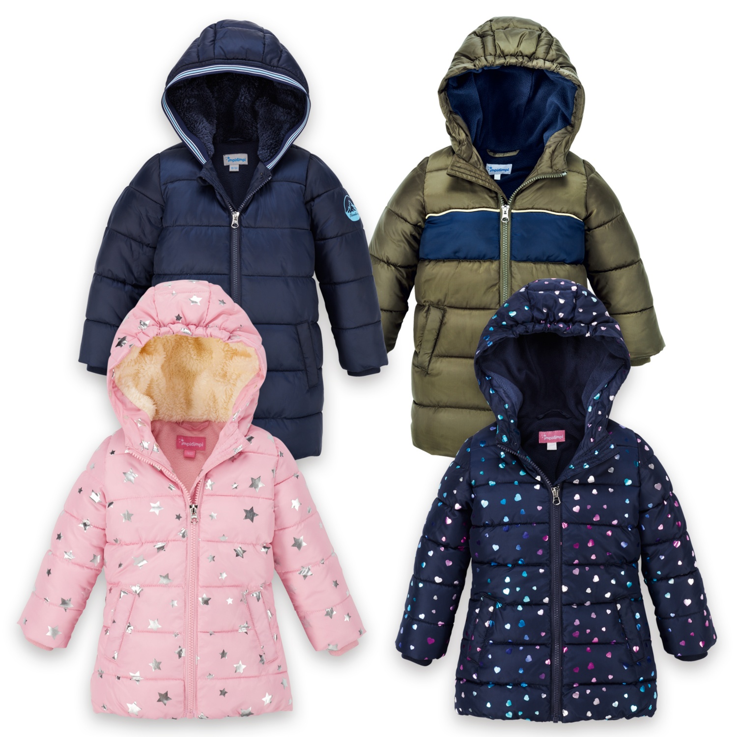IMPIDIMPI Kleinkinder-Winterjacke