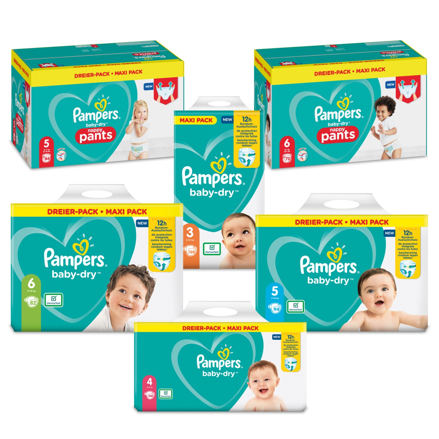 PAMPERS Windeln / Pants