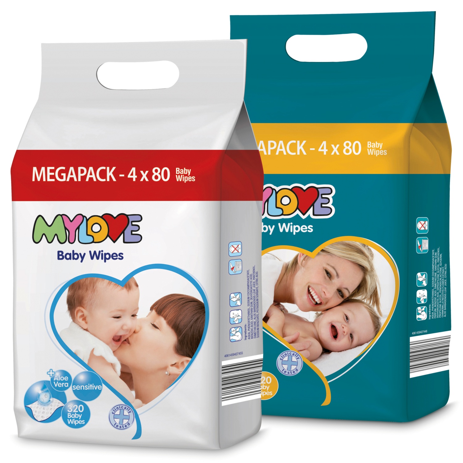 MYLOVE Baby-Pflegetücher
