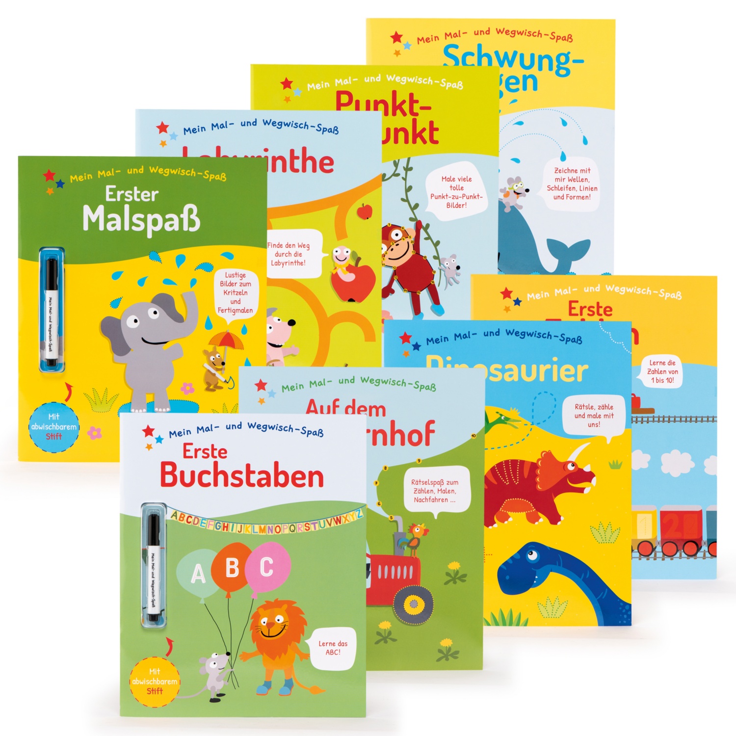 Mal- und Wegwisch-Heft