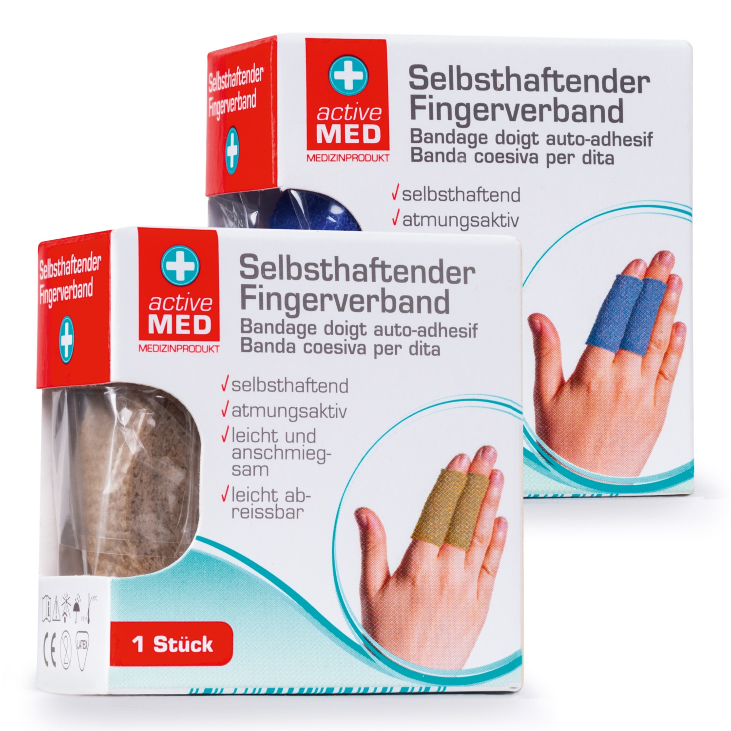 ACTIVE MED Selbsthaftender Fingerverband