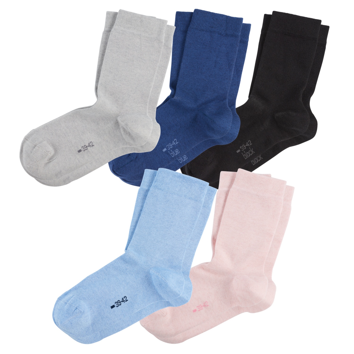 BLUE MOTION Damen-Socken, Doppelpkg.