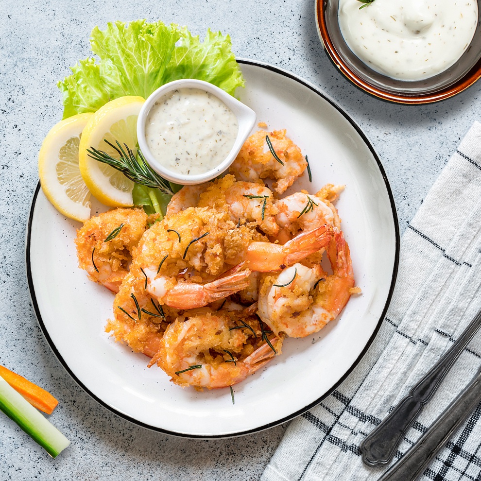 Garnelen In Aioli Creme Nach Spanischer Art Aldi Rezeptwelt