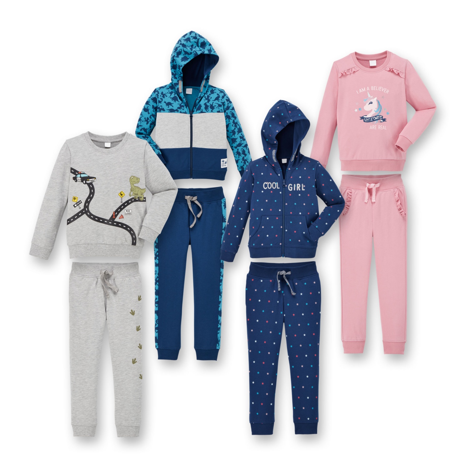 IMPIDIMPI Kleinkinder-Jogginganzug, Baumwolle (Bio)