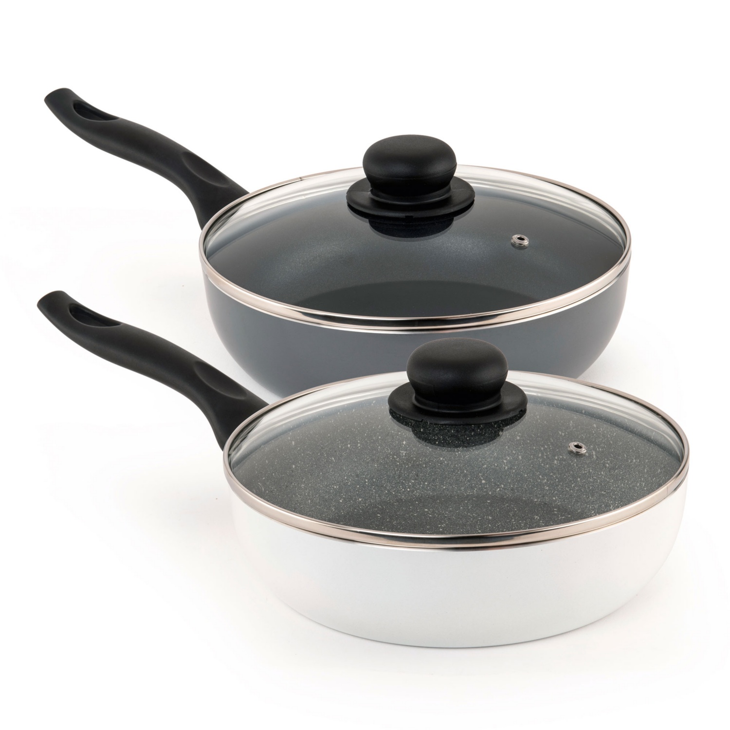 CROFTON Bratpfanne mit Glasdeckel, Ø 24 cm